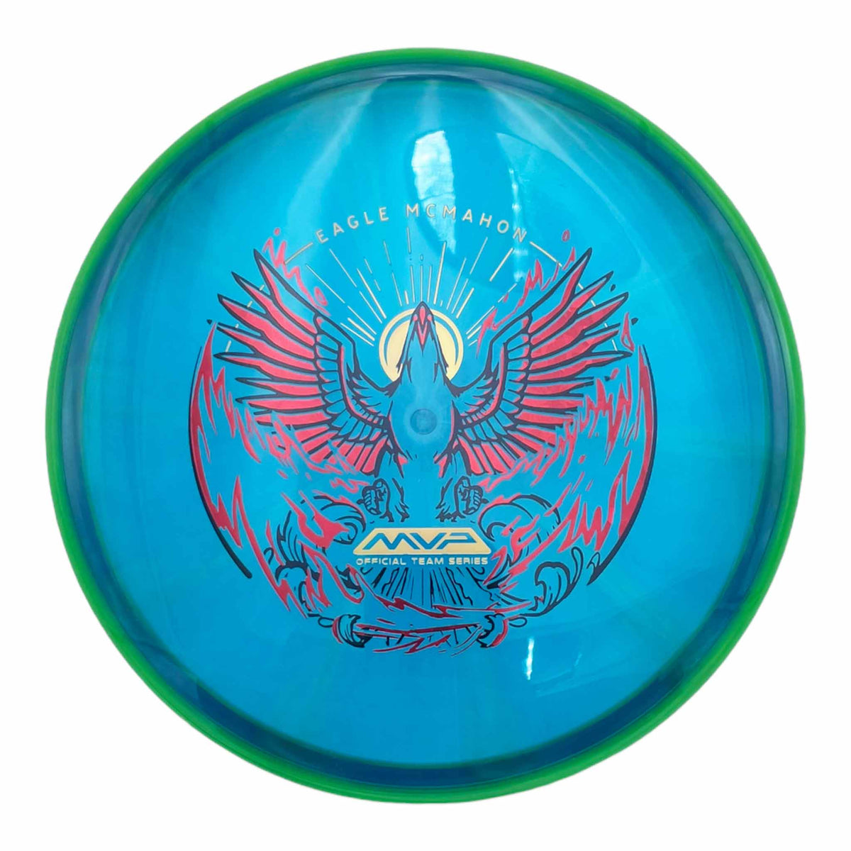 Axiom Discs Prism Proton Eagle McMahon Envy putter and approach - Blue / Green
