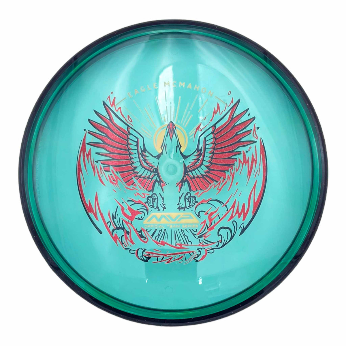 Axiom Discs Prism Proton Eagle McMahon Envy putter and approach - Teal / Dark Red