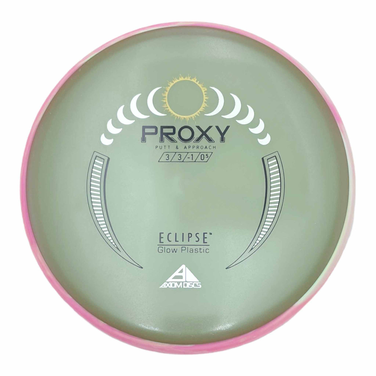 Axiom Discs Eclipse 2.0 Glow Proxy putter and approach - Pink