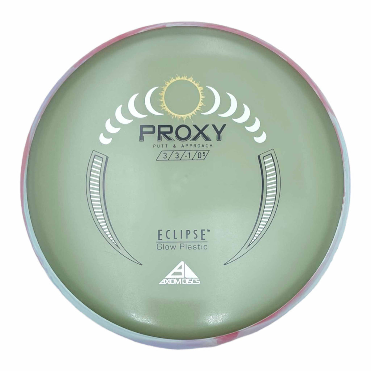 Axiom Discs Eclipse 2.0 Glow Proxy putter and approach - REd