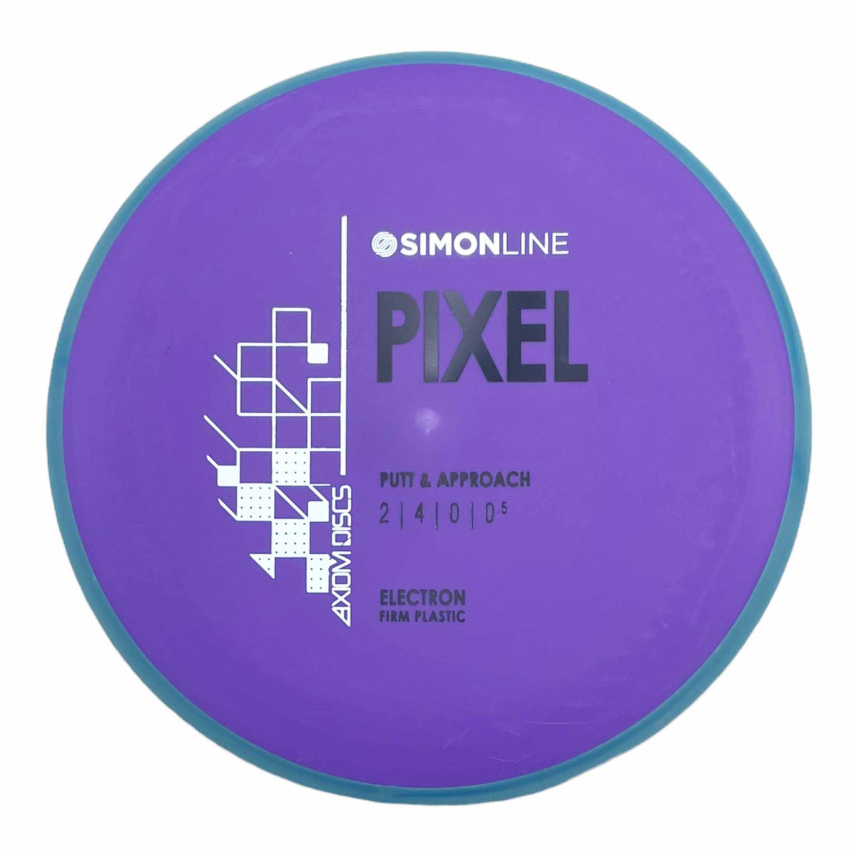 Axiom Discs Simon Line Electron Firm Pixel putter and approach - Purple