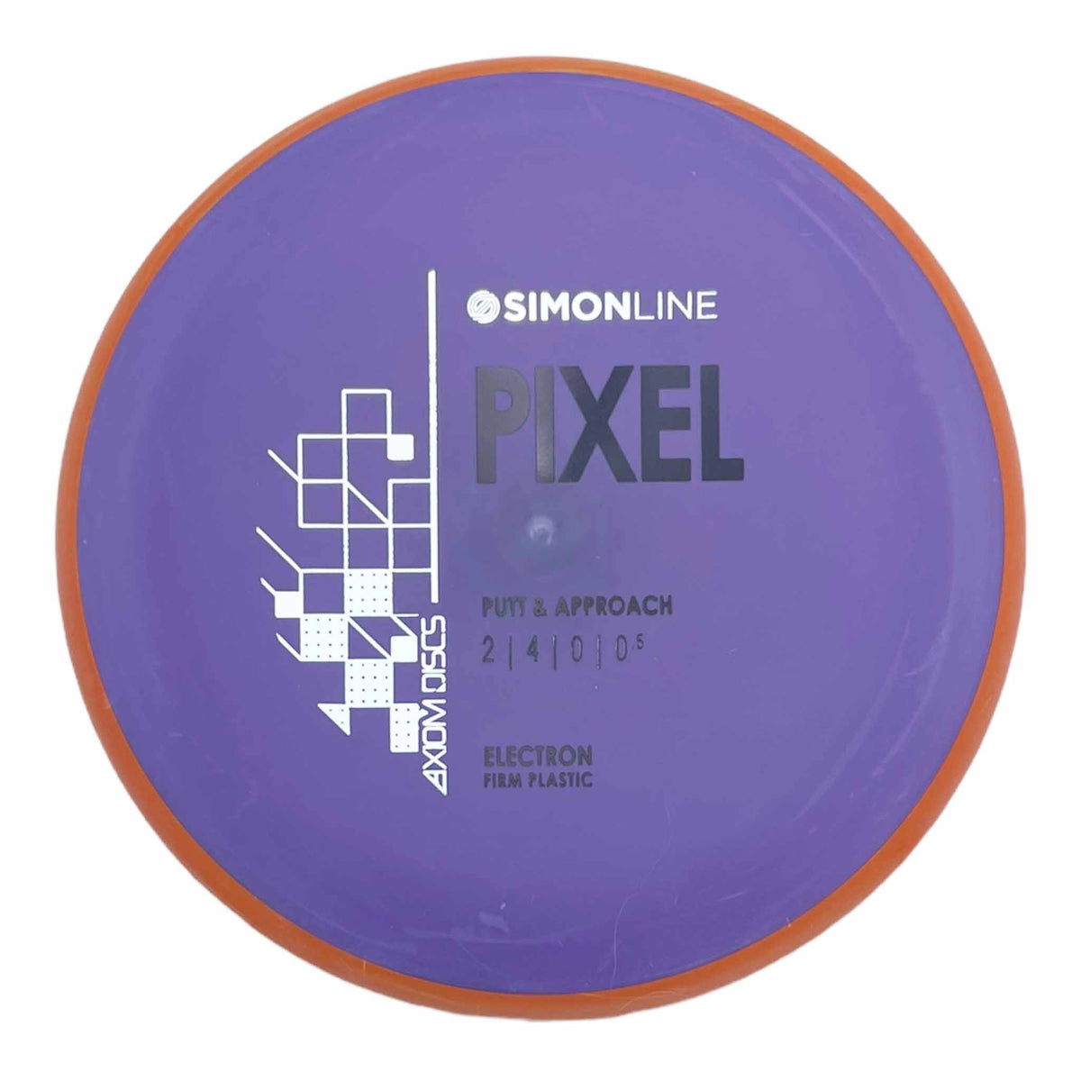 Axiom Discs Simon Line Electron Firm Pixel putter and approach - Purple / Orange