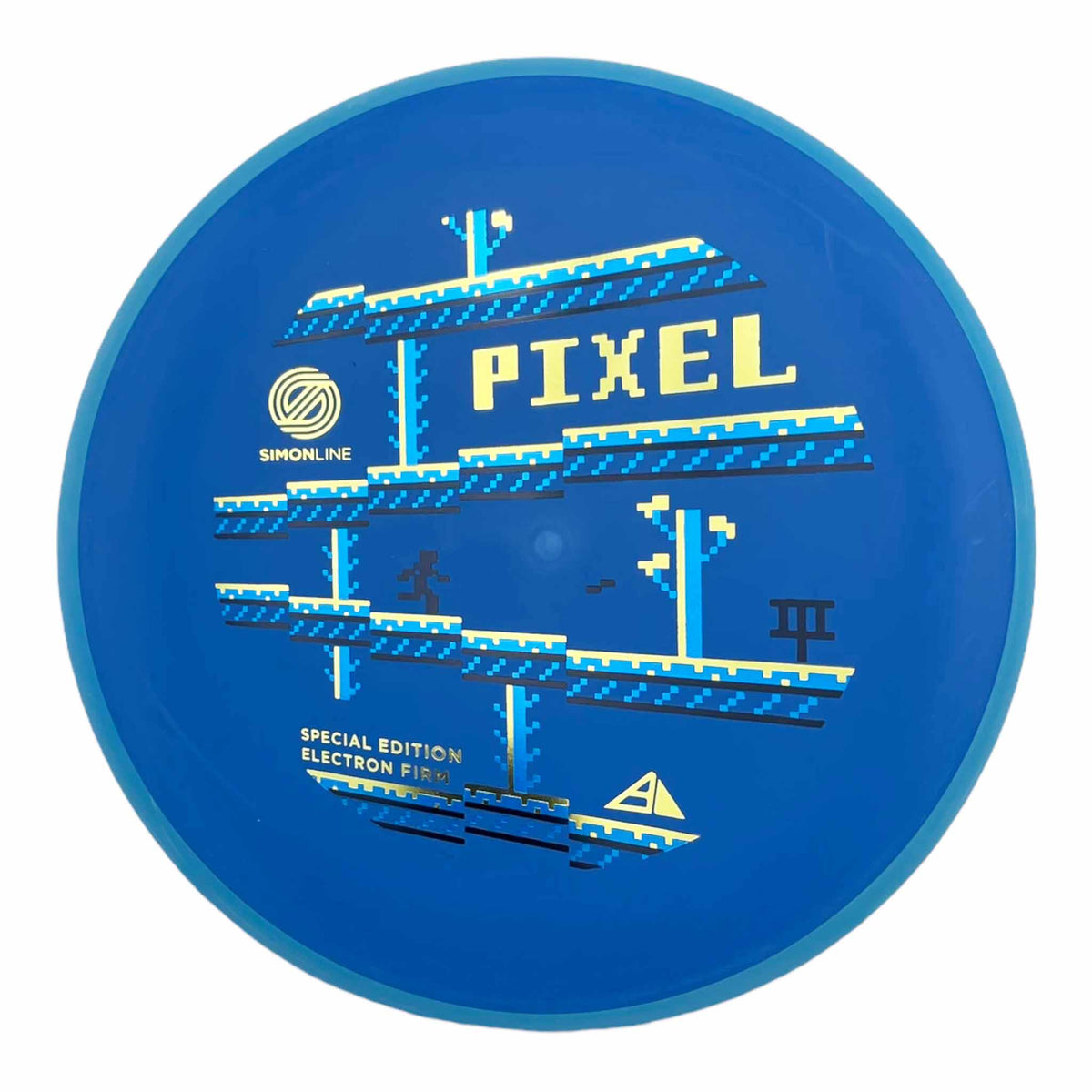 Axiom Discs Simon Line Electron Firm Pixel Special Edition putter and approach - Blue / Light Blue