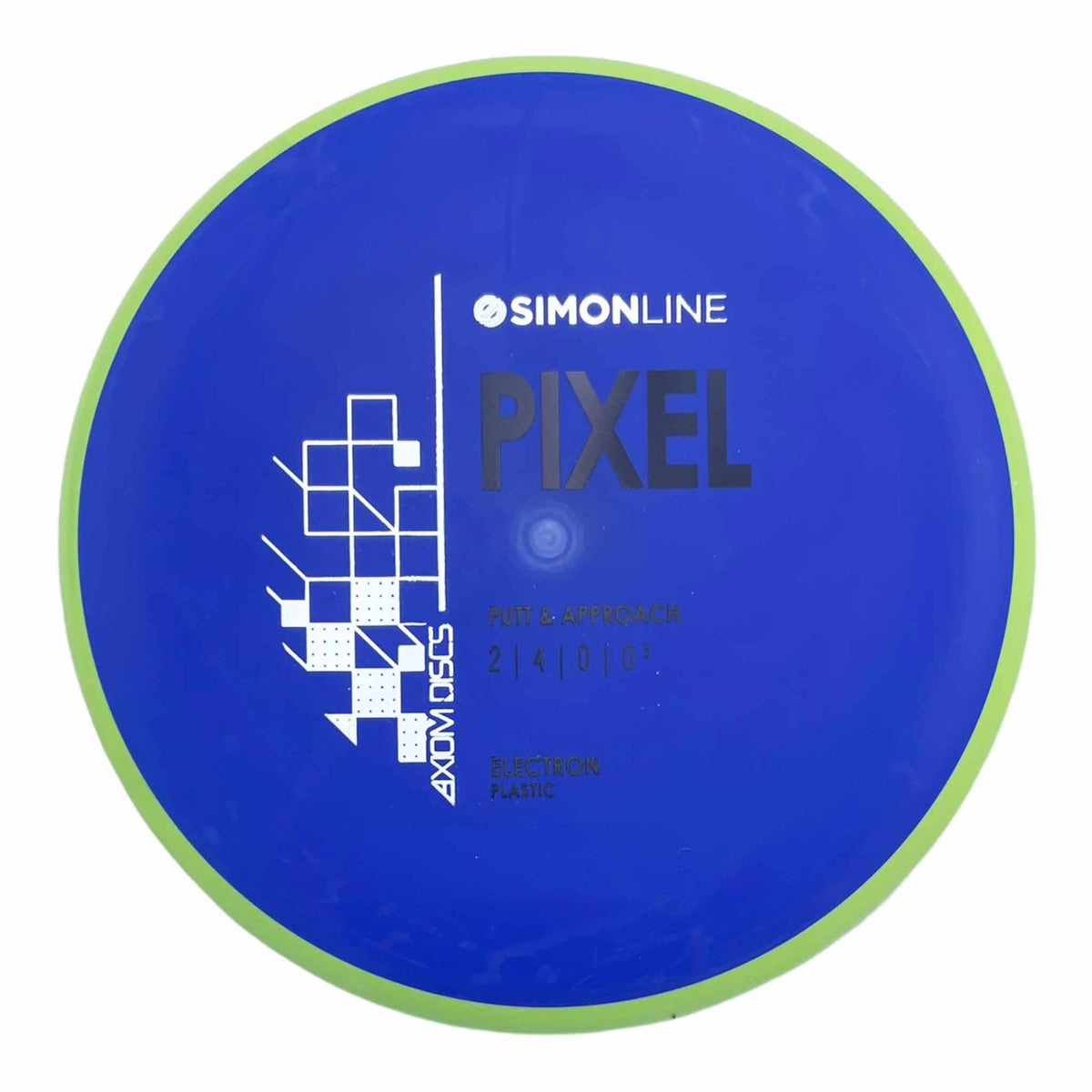 Axiom Discs Simon Line Electron Pixel putter and approach - Blue / Lime Green