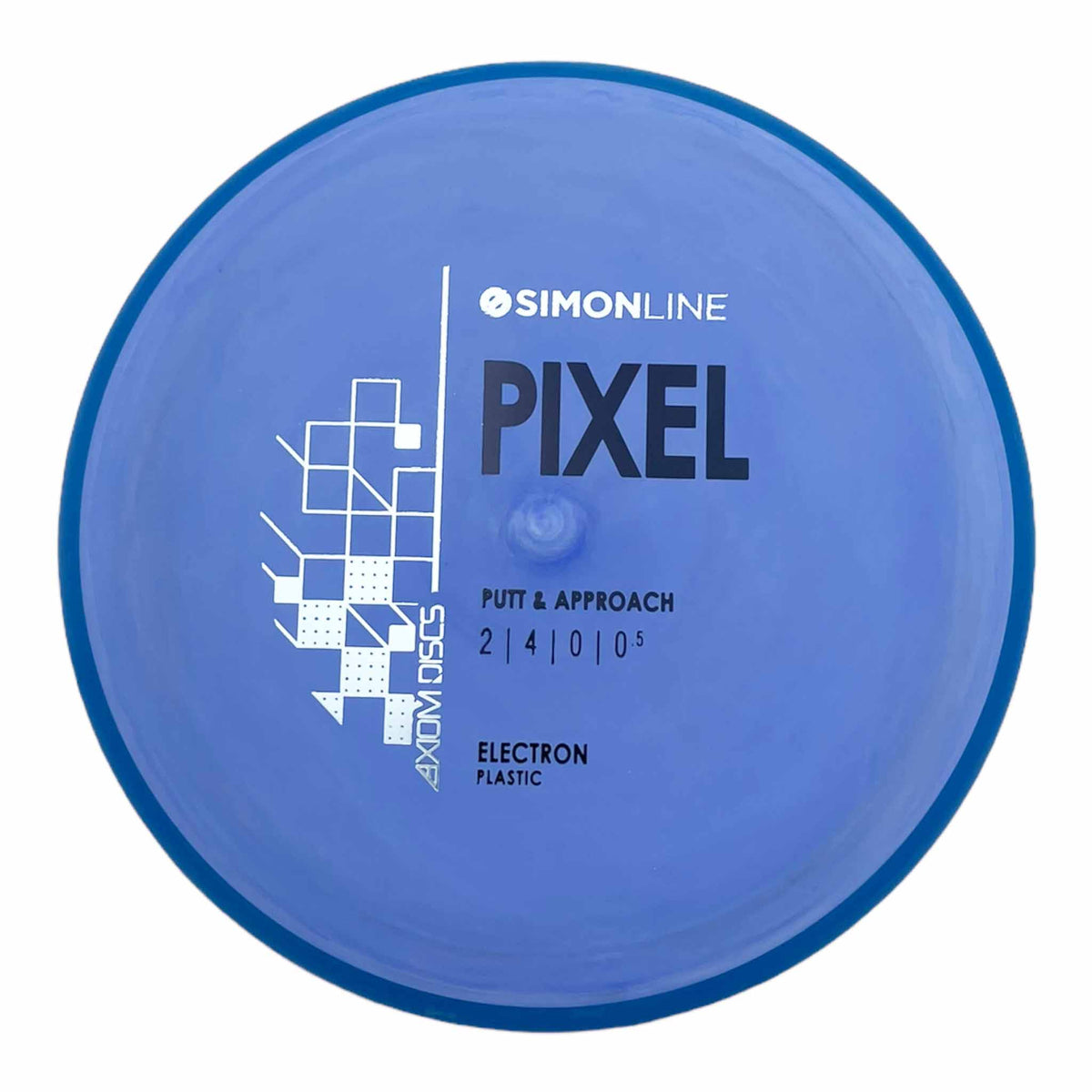Axiom Discs Simon Line Electron Pixel putter and approach - Light Blue / Blue