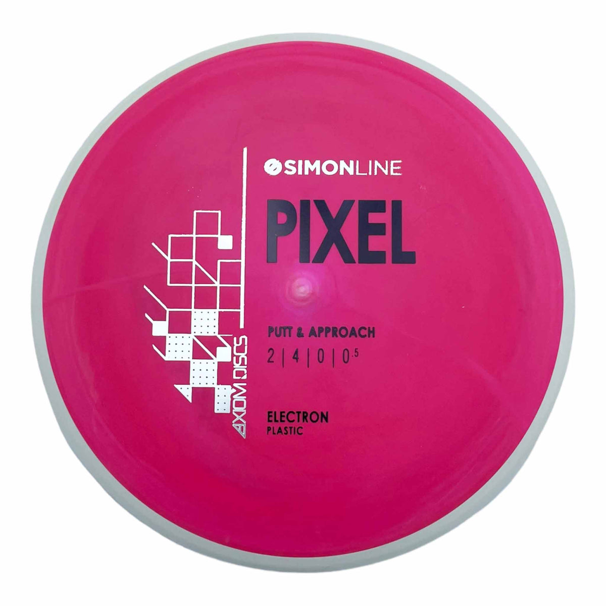 Axiom Discs Simon Line Electron Pixel putter and approach - Red / White