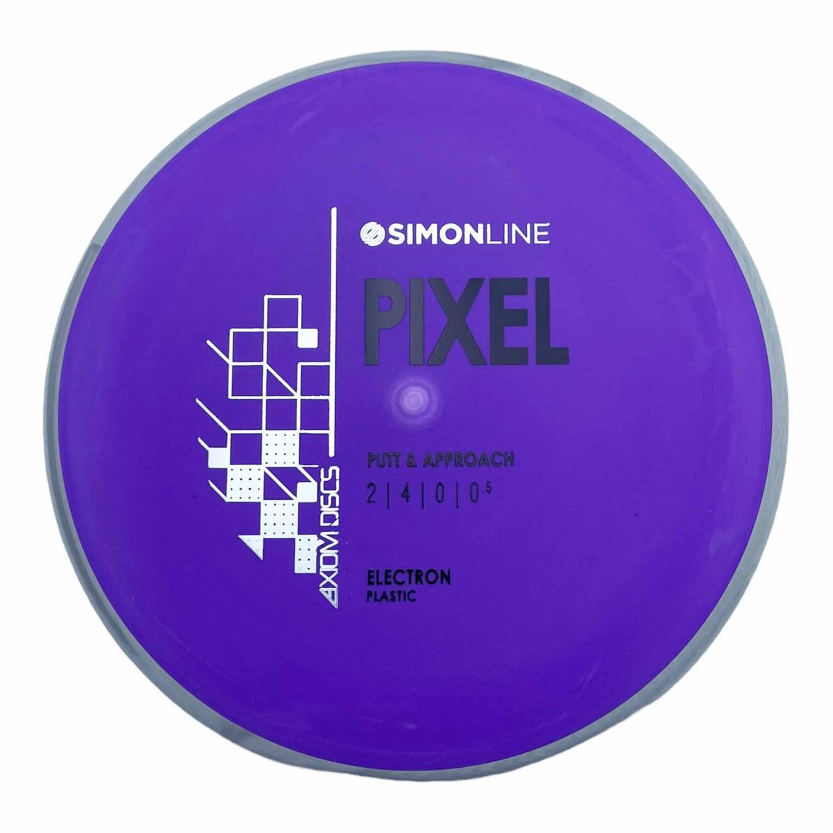 Axiom Discs Simon Line Electron Pixel putter and approach - Purple / Grey