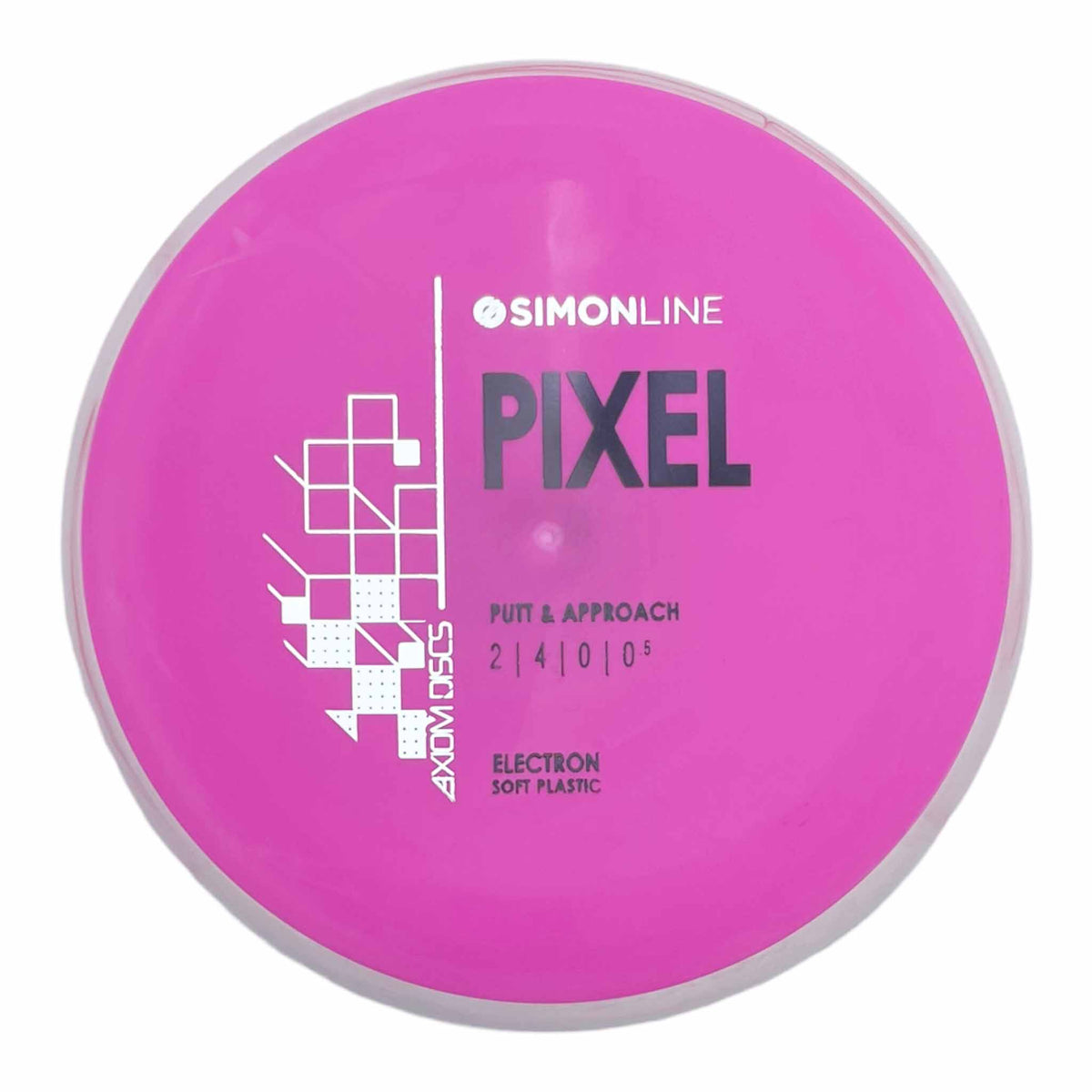 Axiom Discs Simon Line Electron Soft Pixel putter and approach - Pink