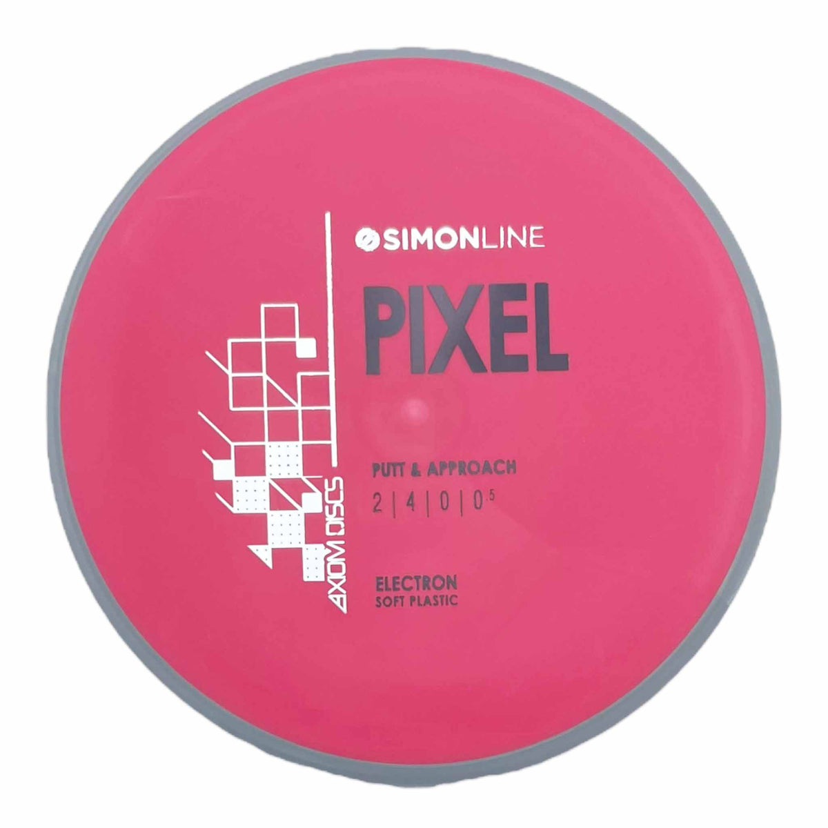 Axiom Discs Simon Line Electron Soft Pixel putter and approach - Red