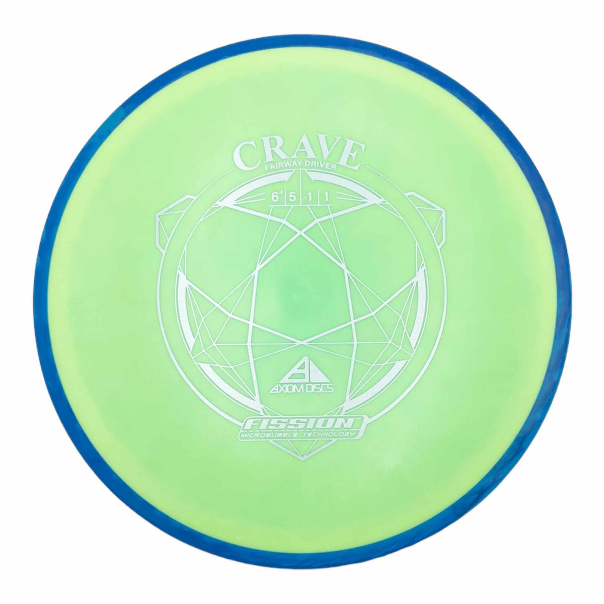 Axiom Discs Fission Crave fairway driver - Light Green / Blue