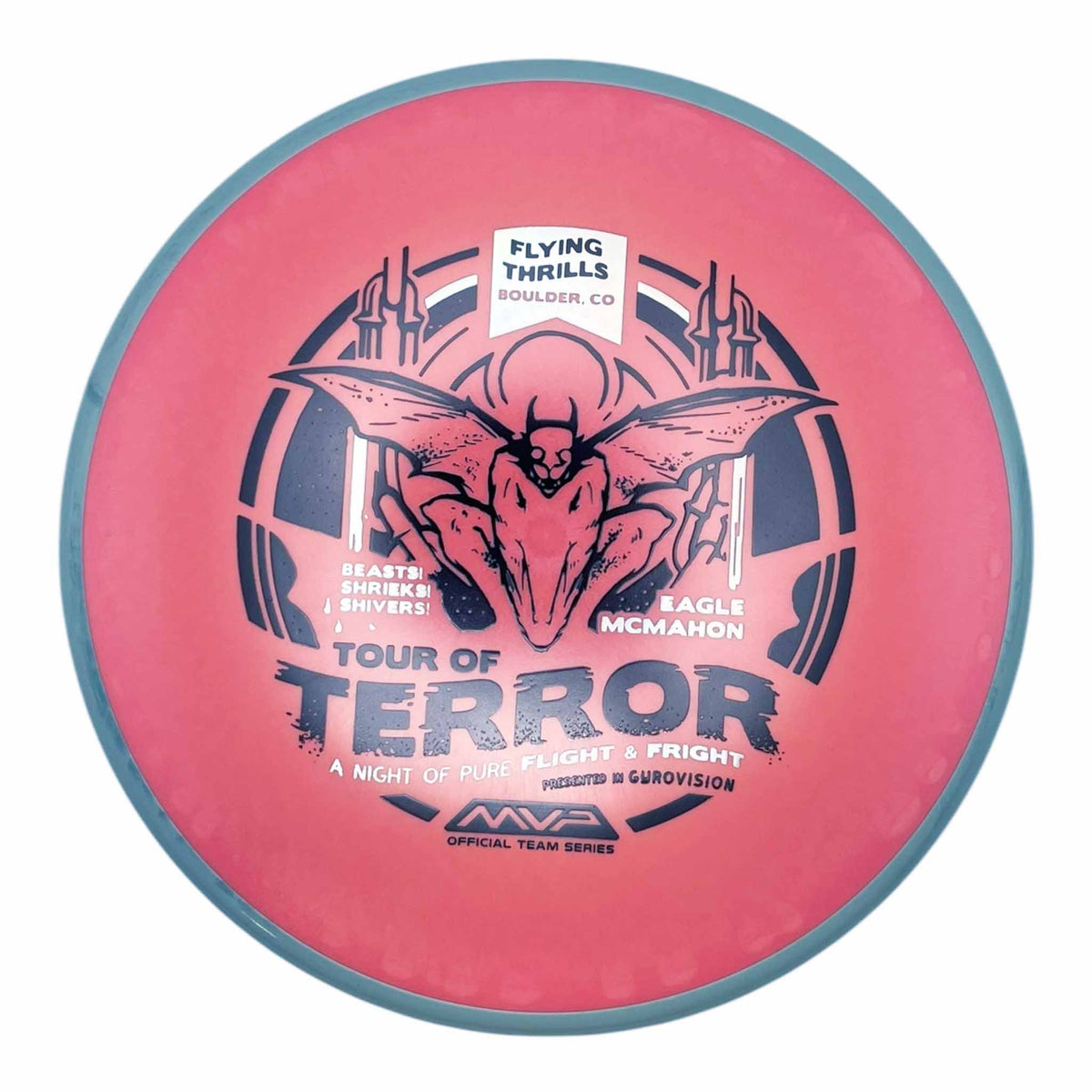 Axiom Discs Fission Pyro Eagle McMahon Halloween Special Edition - Peach / Grey