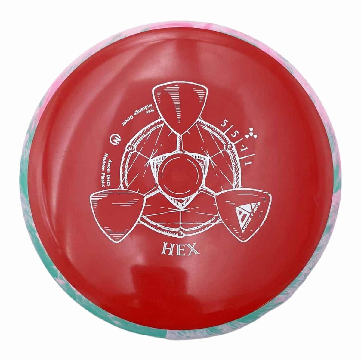 Axiom Discs Neutron Hex - Orange / Teal