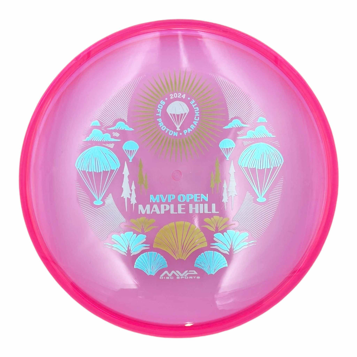 Axiom Discs Proton Soft Parachute MVP Open 2024 - Pink