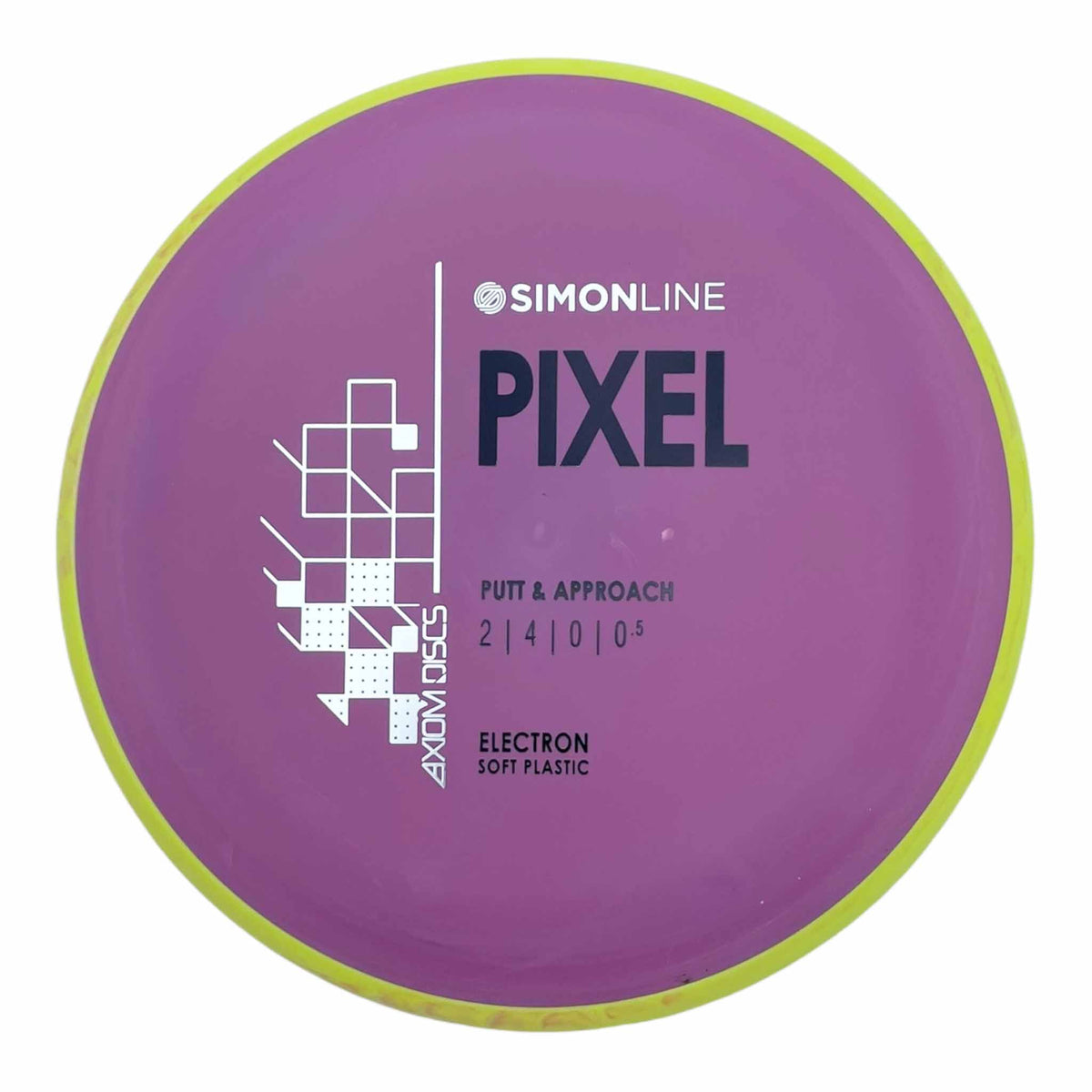 Axiom Discs Simon Line Electron Soft Pixel - Purple / Yellow