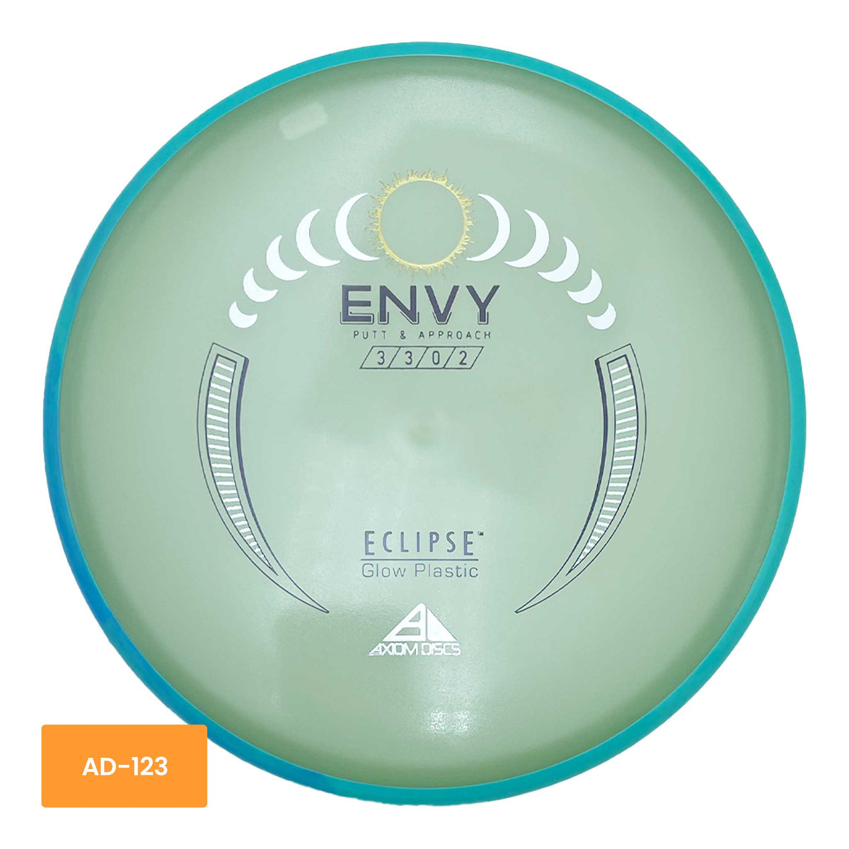 Axiom Discs Axiom Discs Eclipse 2.0 Glow Envy putter and approach