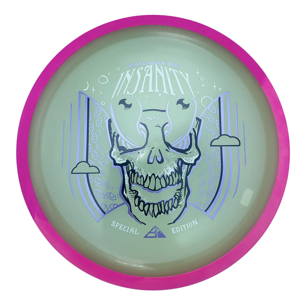 Axiom Discs Axiom Discs Eclipse 2.0 Glow Insanity Halloween 2021 distance driver