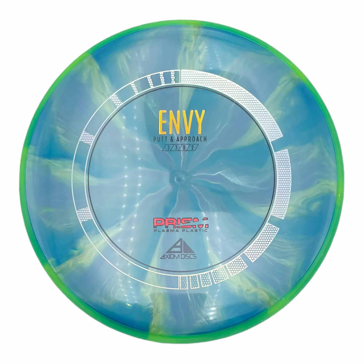 Axiom Discs Axiom Discs Prism Plasma Envy putter and approach