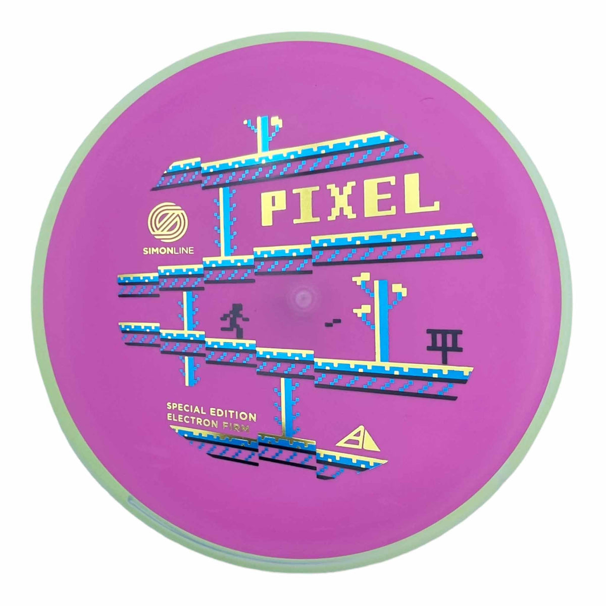 Axiom Discs Axiom Discs Simon Line Electron Firm Pixel Special Edition putter and approach