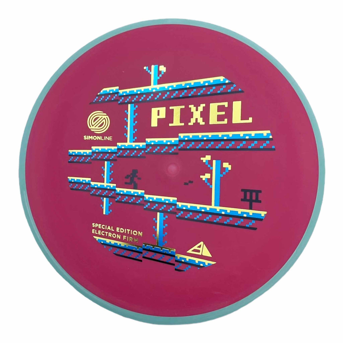 Axiom Discs Axiom Discs Simon Line Electron Firm Pixel Special Edition putter and approach