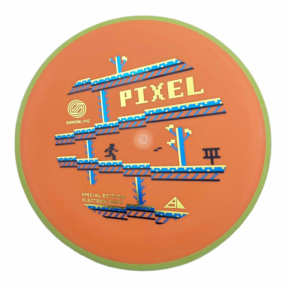 Axiom Discs Axiom Discs Simon Line Electron Soft Pixel Special Edition putter and approach