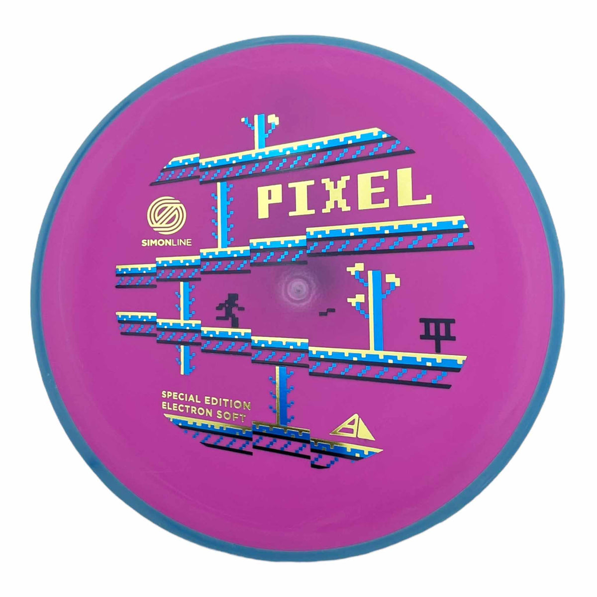 Axiom Discs Axiom Discs Simon Line Electron Soft Pixel Special Edition putter and approach