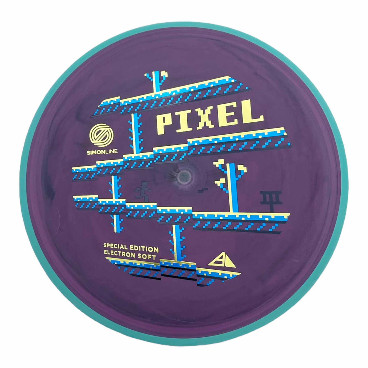 Axiom Discs Axiom Discs Simon Line Electron Soft Pixel Special Edition putter and approach