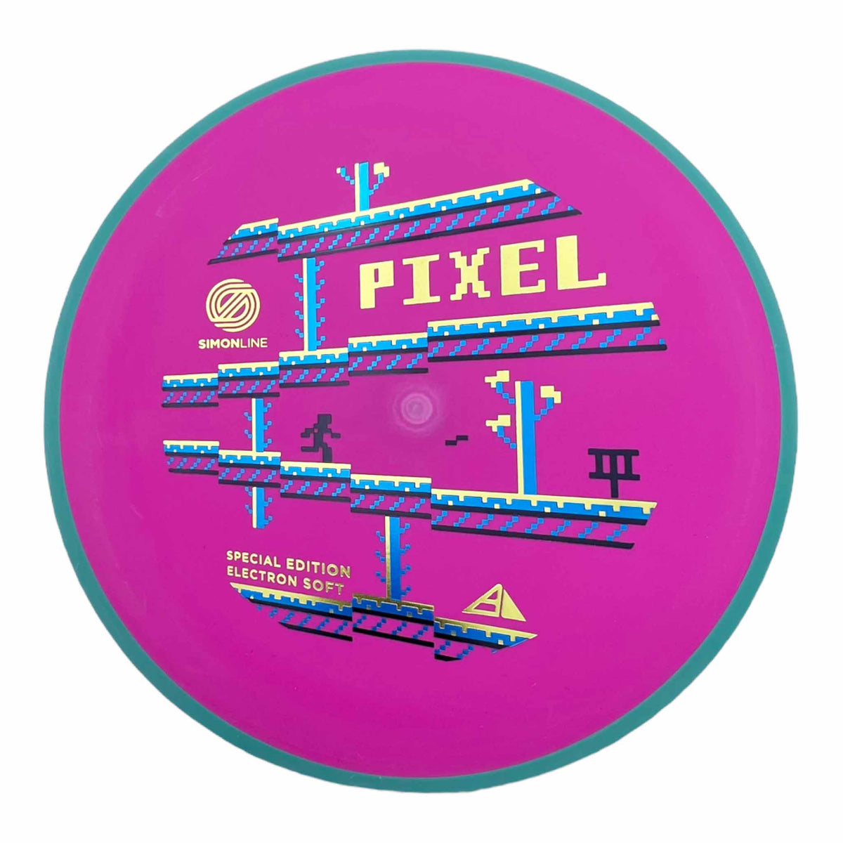 Axiom Discs Axiom Discs Simon Line Electron Soft Pixel Special Edition putter and approach