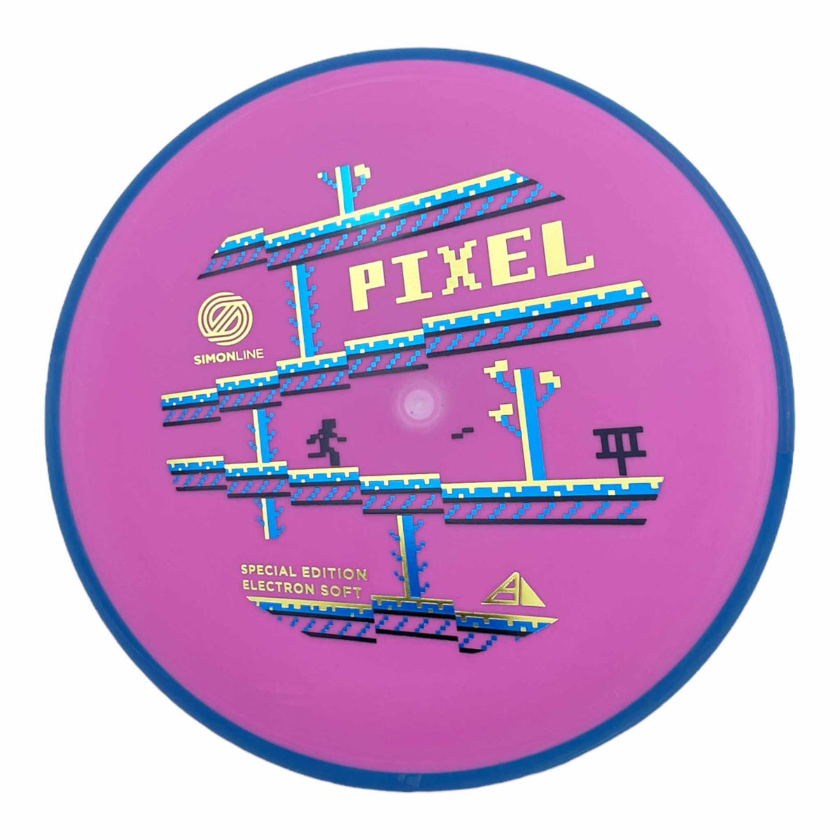 Axiom Discs Axiom Discs Simon Line Electron Soft Pixel Special Edition putter and approach