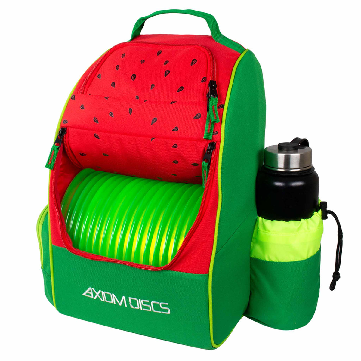 Axiom Discs Axiom Shuttle Disc Golf Backpack Watermelon Edition