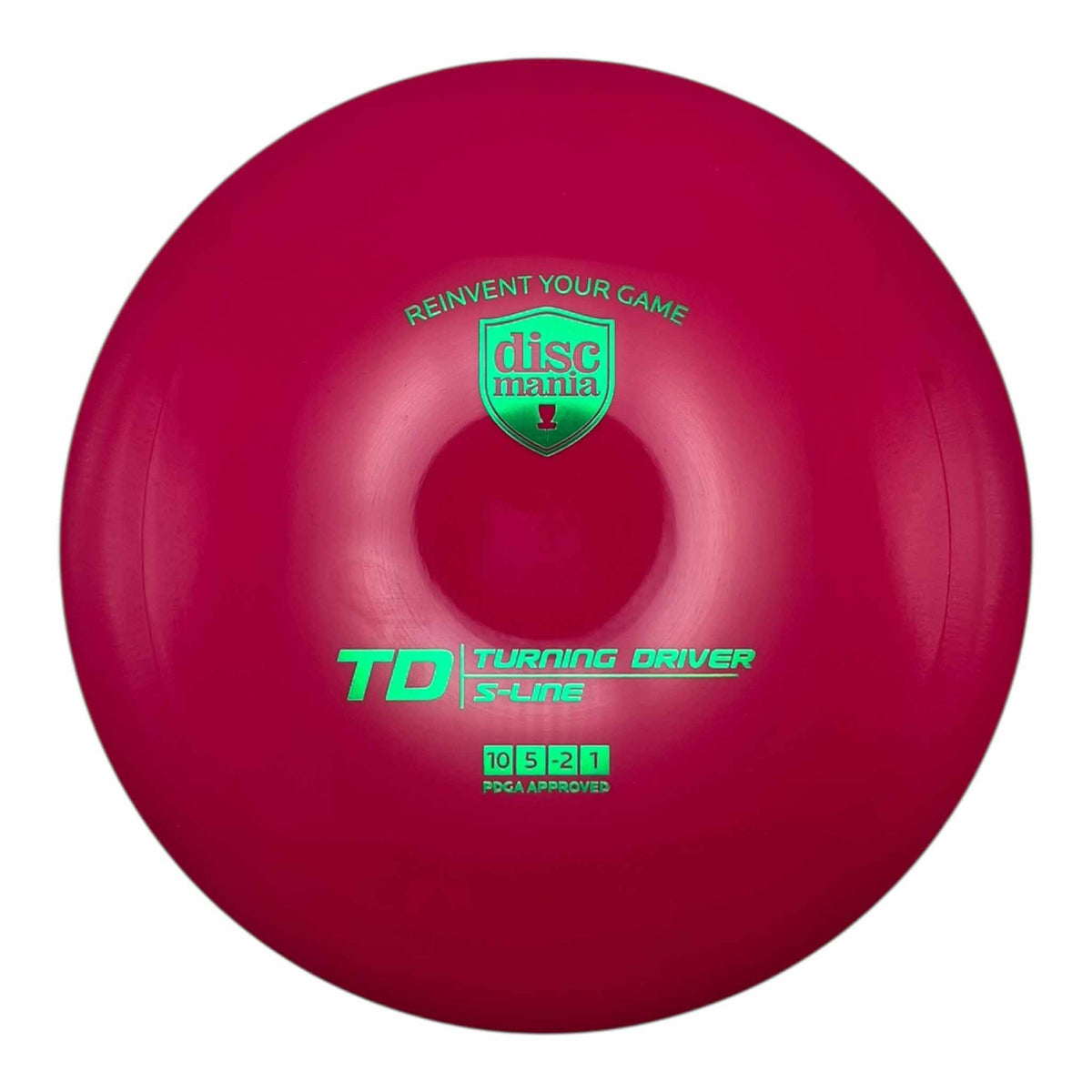 Discmania TD SLINE Driver
Pink / Teal / 175g