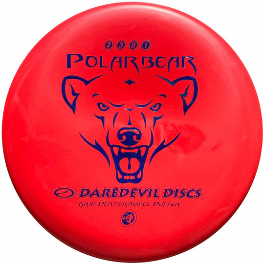 Daredevil Discs Extra Grip Performance Polar Bear putter and approach