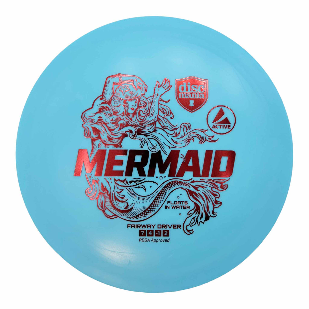 Discmania Active Mermaid driver - Blue