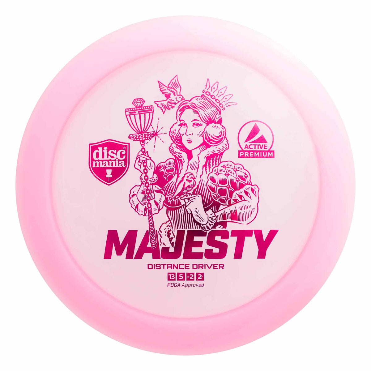 Discmania Active Premium Majesty Distance Driver - Pink