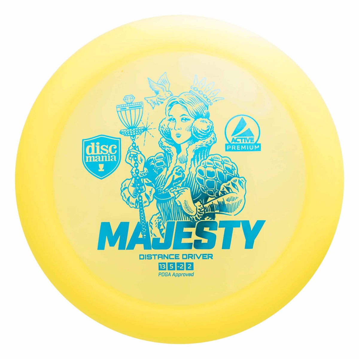 Discmania Active Premium Majesty Distance Driver - Yellow