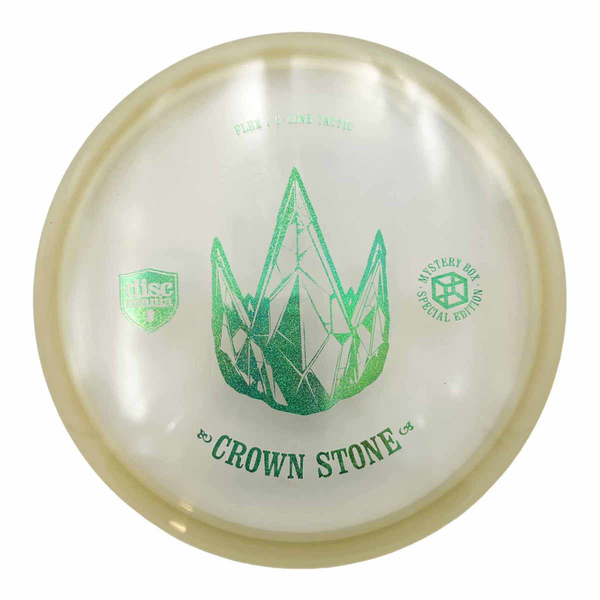 Discmania Flex 1 C-Line Tactic Crown Stone approach disc - Light Beige