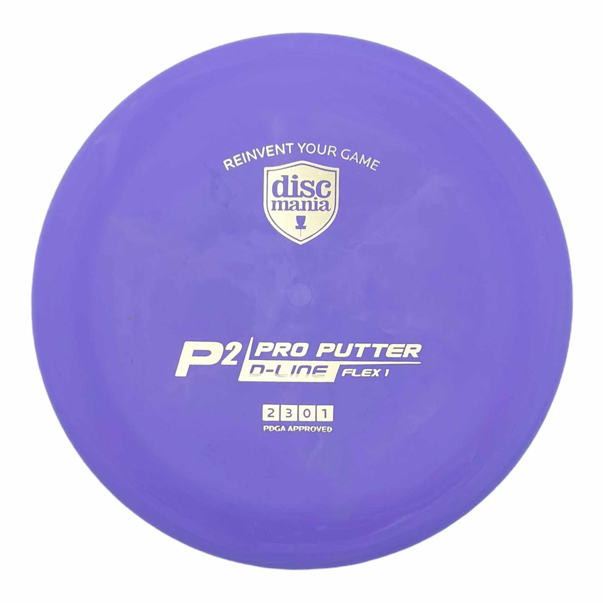 Discmania D-Line P2 Flex 1 Pro Putter - Purple