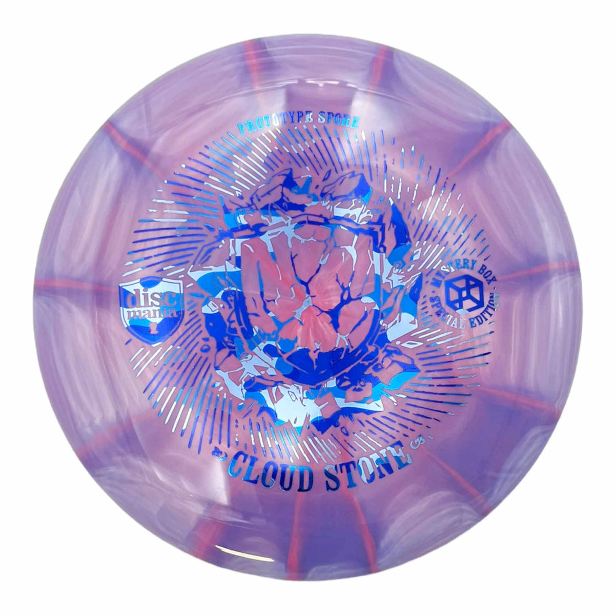 Discmania Prototype Spore Cloud Stone putter - Purple