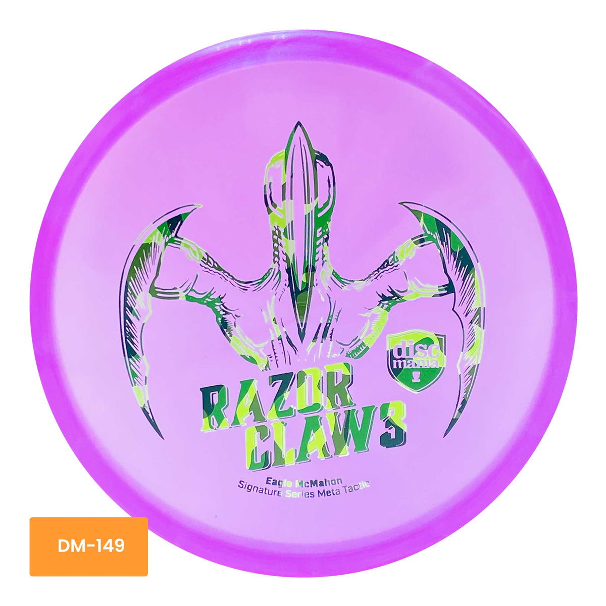 Discmania Discmania Meta Tactic Eagle McMahon Signature Series Razor Claw 3 approach disc