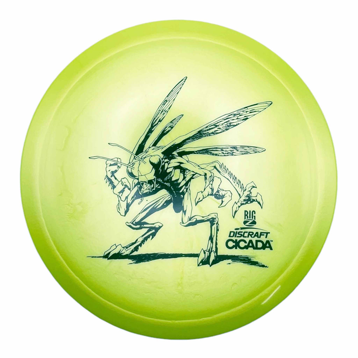 Discraft Big Z Cicada - Lemon Yellow / Green