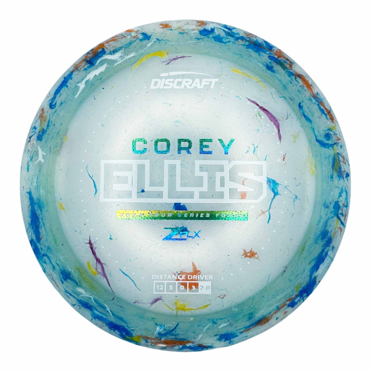 Discraft Corey Ellis 2024 Tour Series Z Jawbreaker FLX Force