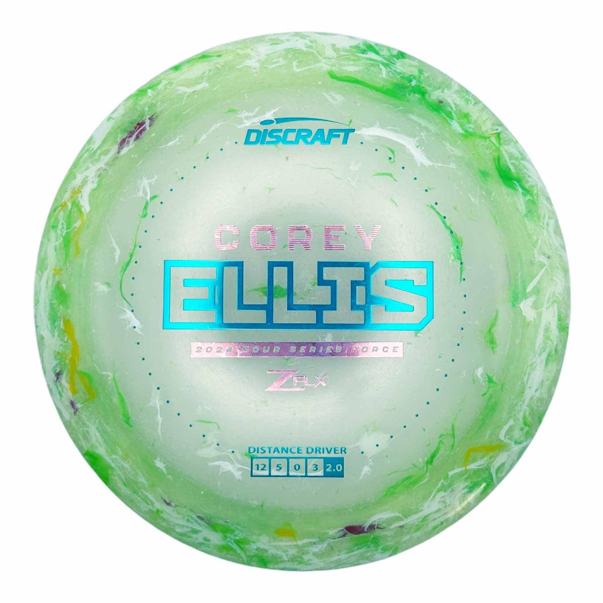 Discraft Corey Ellis 2024 Tour Series Z Jawbreaker FLX Force