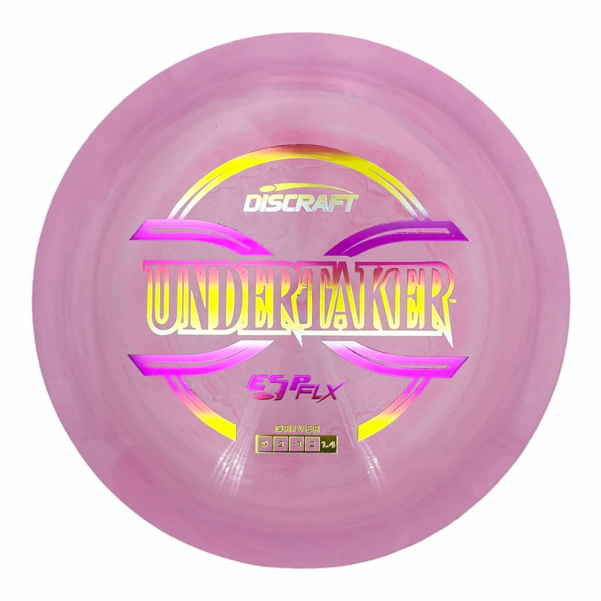 Discraft ESP FLX Undertaker distance driver - Pink / yellow