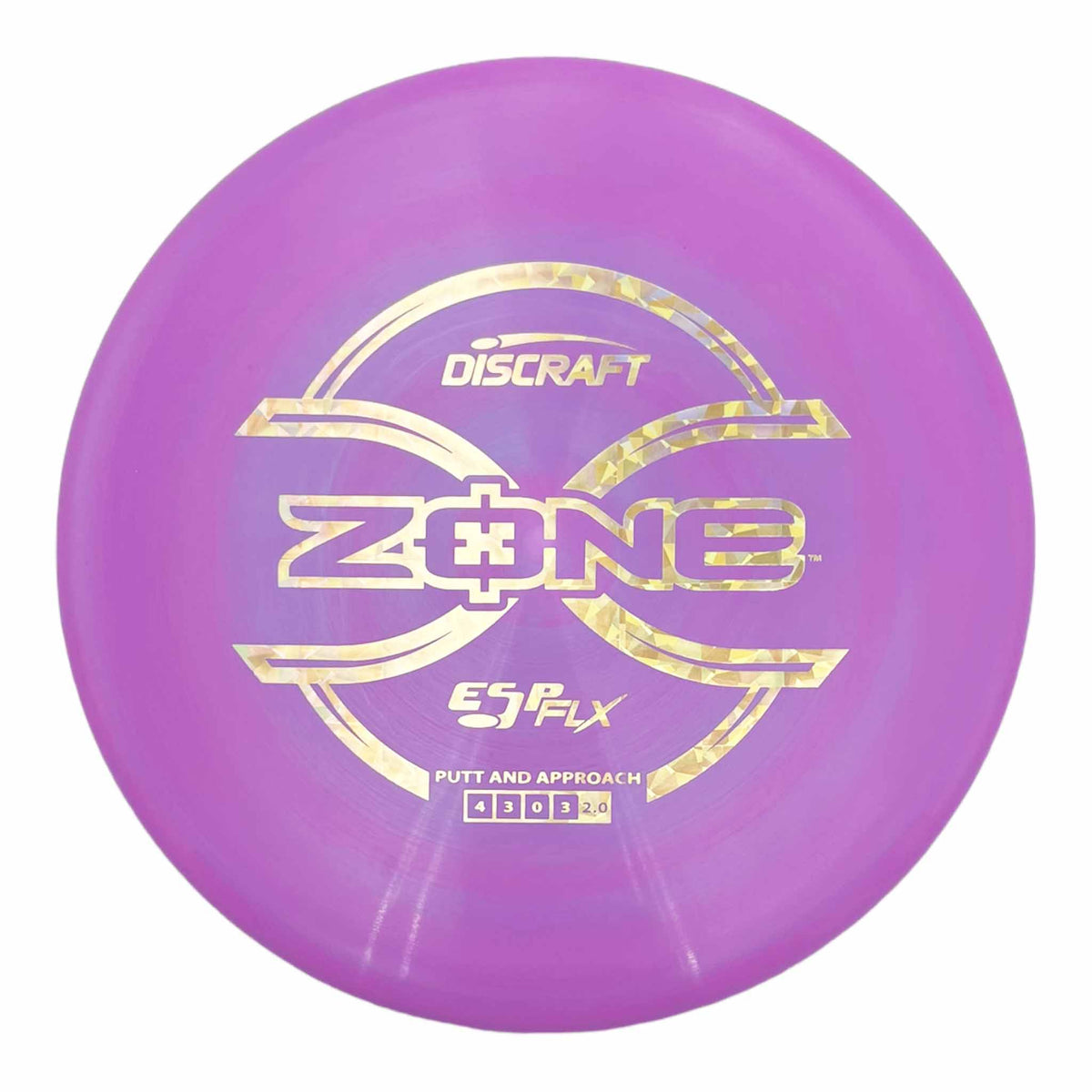 Discraft ESP FLX Zone putter and approach - Pink / Gold