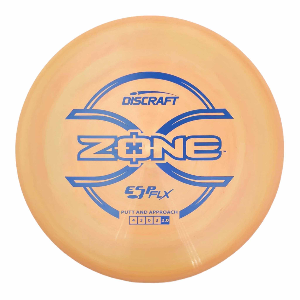 Discraft ESP FLX Zone putter and approach - Orange / Blue