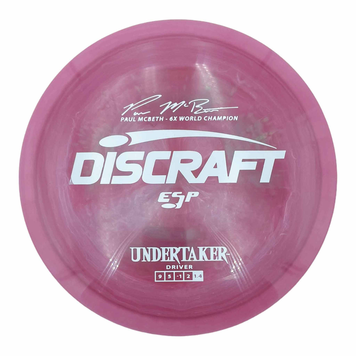 Discraft ESP Undertaker distance driver - Red / White