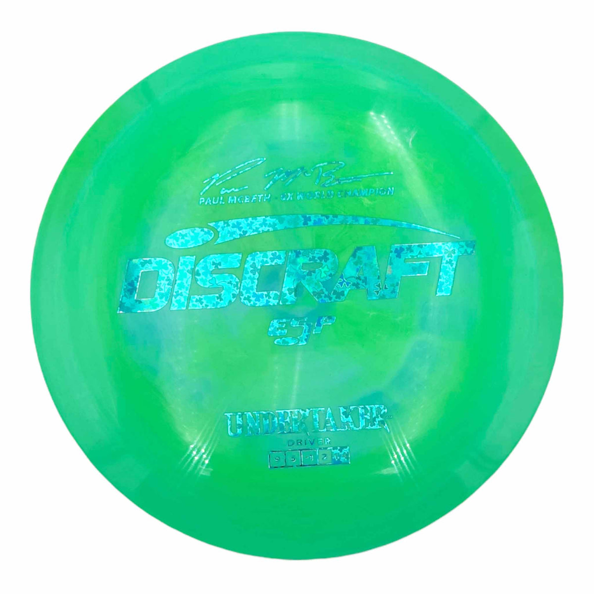 Discraft ESP Undertaker distance driver - Green / Blue