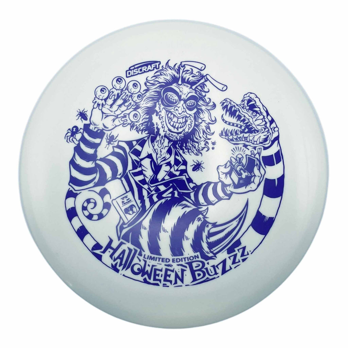 Discraft 2024 Édition Limitée Halloween Z Glo Buzzz Single Foil midrange