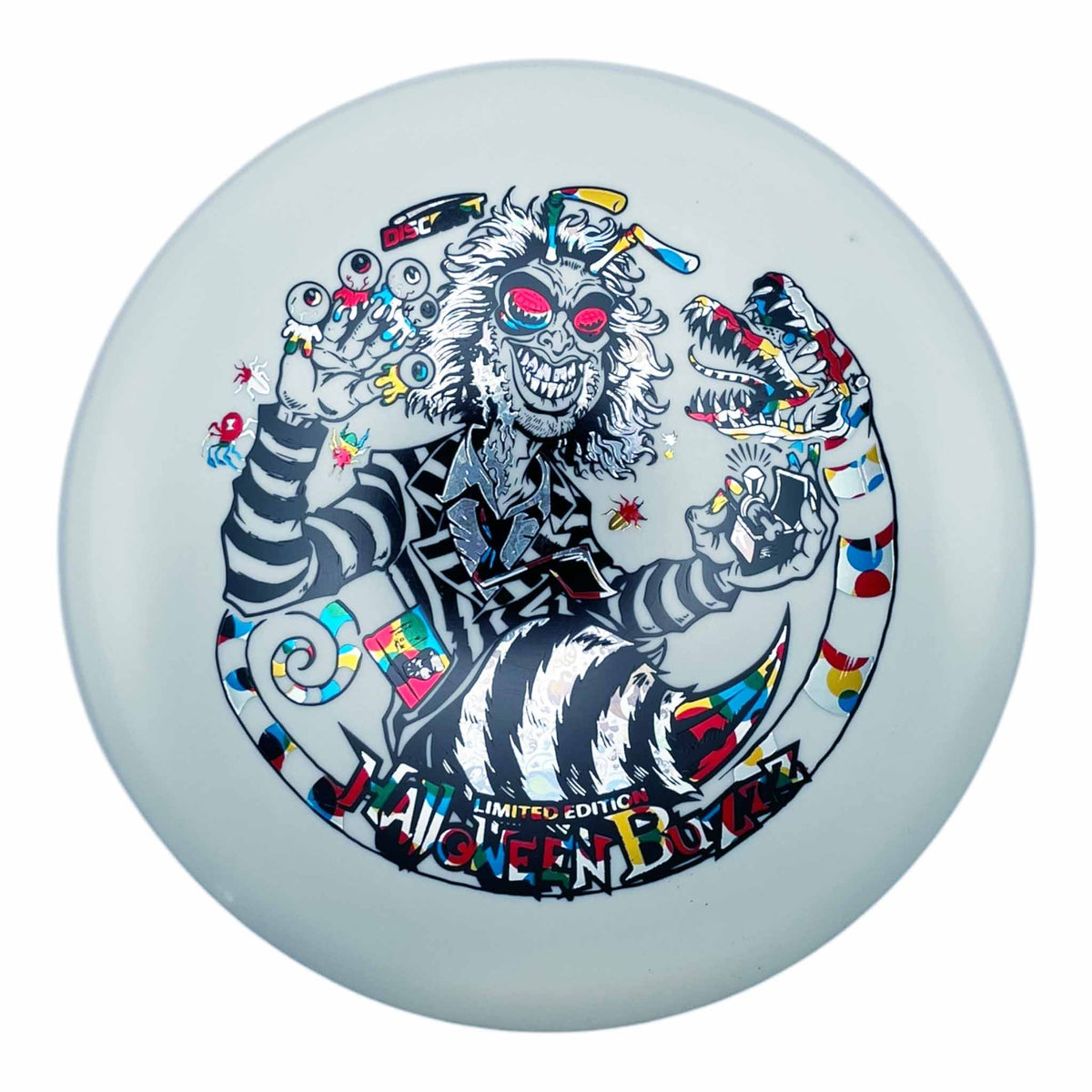 Discraft Halloween Buzzz Triple Foil - Silver Buzzz &amp; Wonderbread