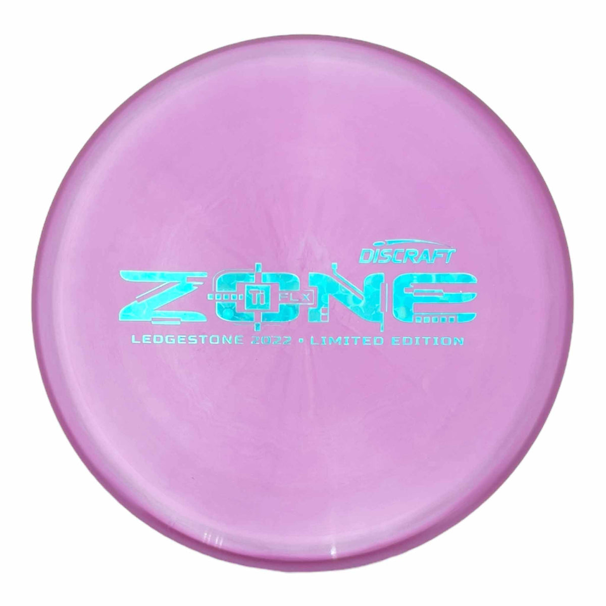 Discraft 2022 Ledgestione Limited Edition Ti FLX Zone putter and approach - Pink / Blue