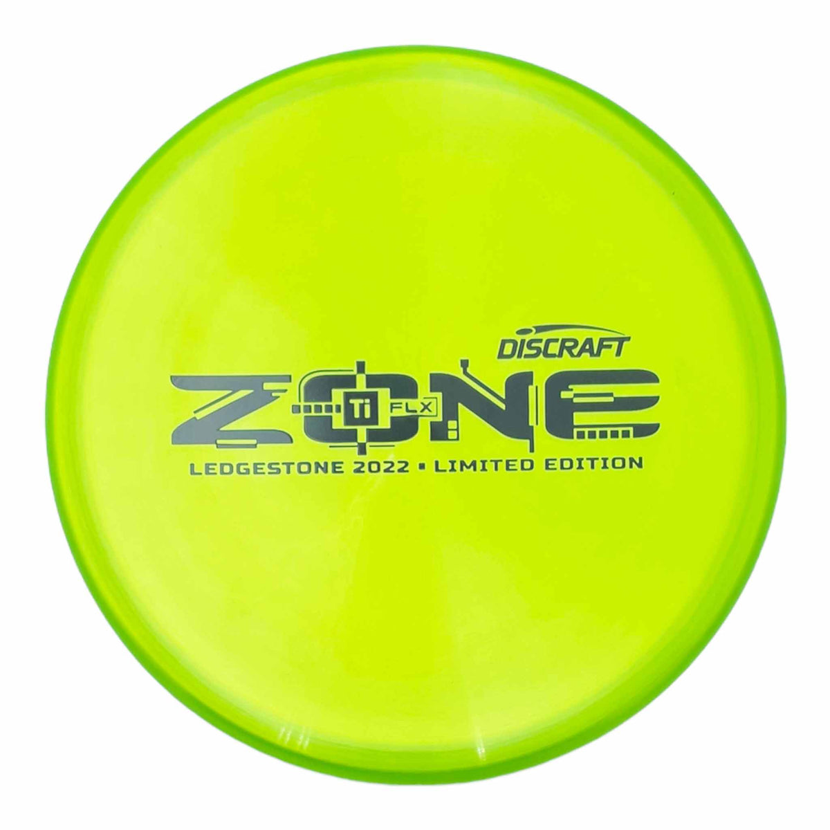 Discraft 2022 Ledgestione Limited Edition Ti FLX Zone putter and approach - Green / Black